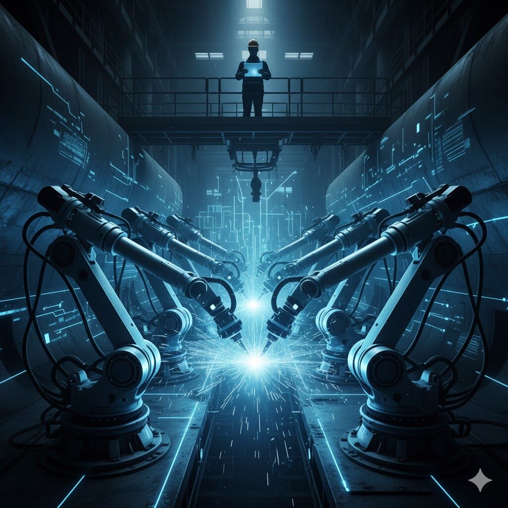 조선소 로봇화 HD현대 200대 돌파… 일손 부족 해결사인가 일자리 약탈자인가