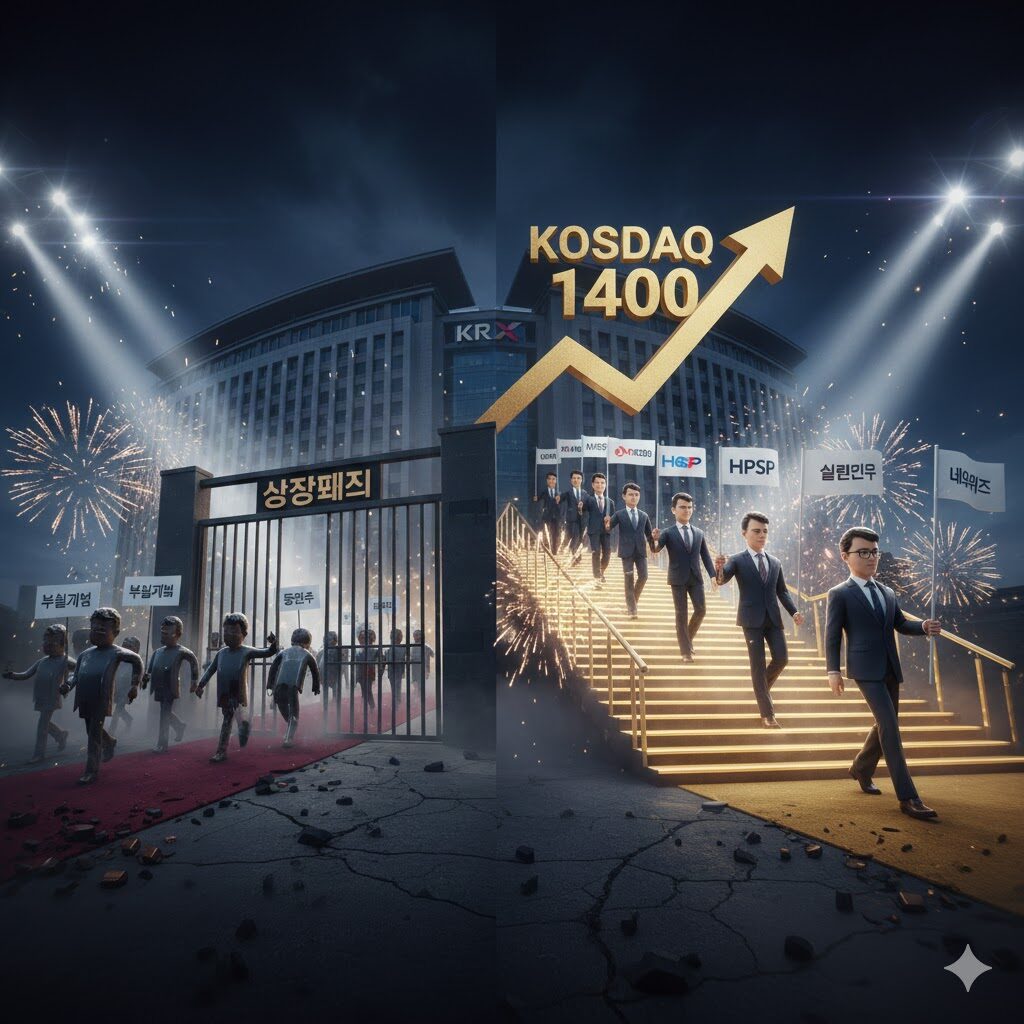 코스닥 다산다사 1400 시대 개막? 부실기업 퇴출 속에서 살아남을 '알짜 종목' 공개