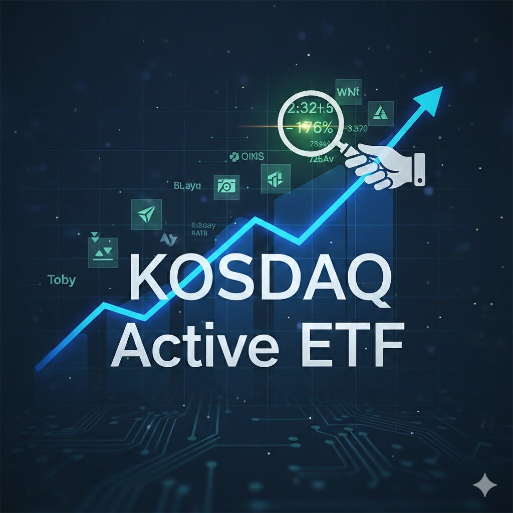 수익률 200% 실화? 코스닥 액티브 ETF 출시 소식에 개미들 난리 난 이유