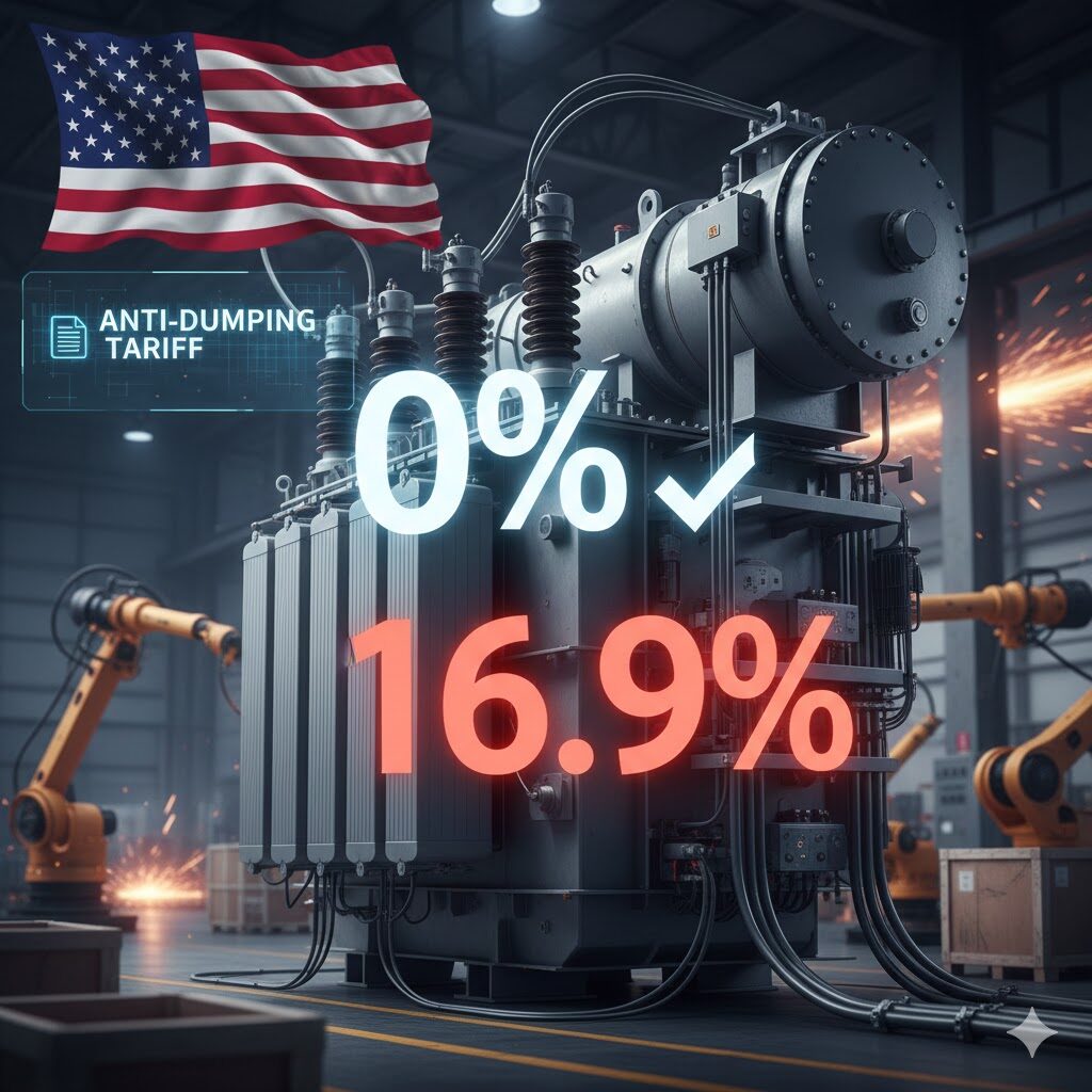 미국 변압기 반덤핑 관세 LS일렉트릭 효성중공업 비상