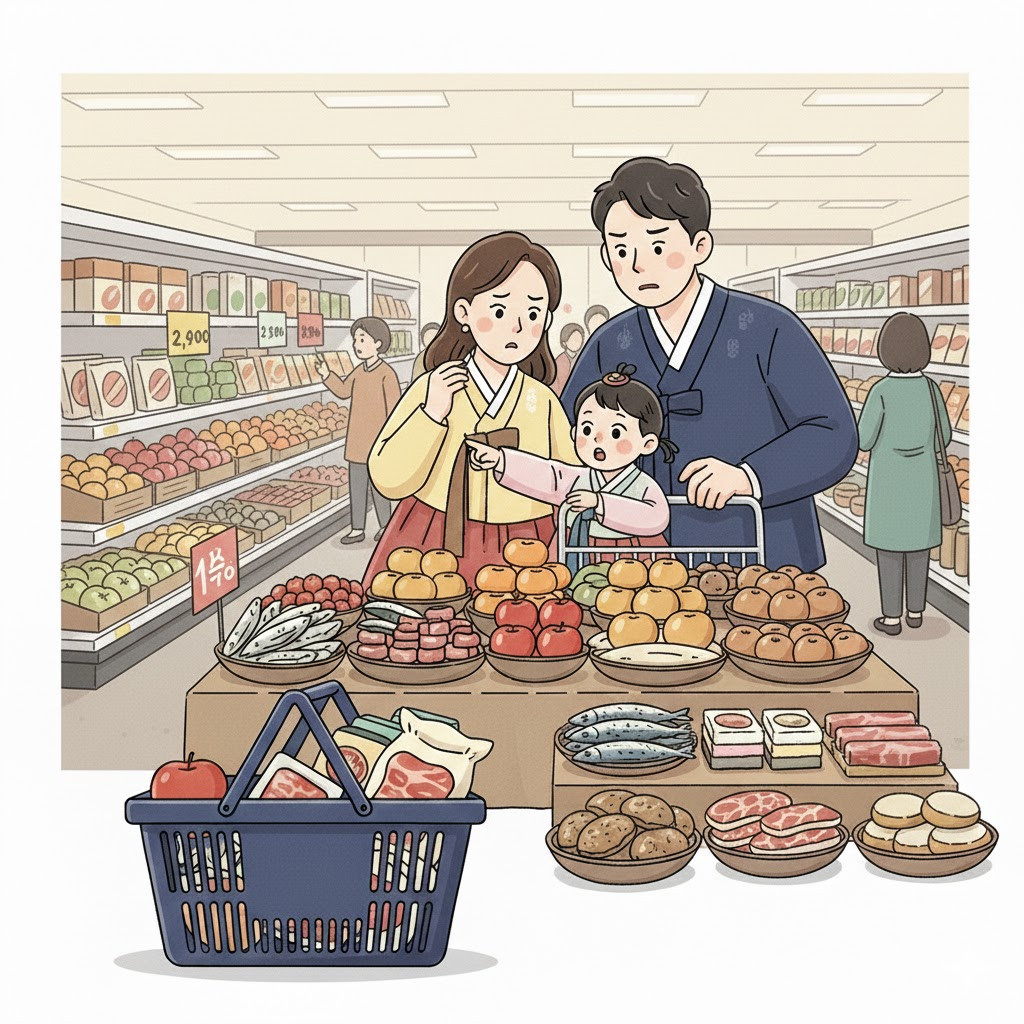 설 차례상 물가 떡국 한 그릇에 이 가격? 사과·고기값 폭등 속 40% 아끼는 비법