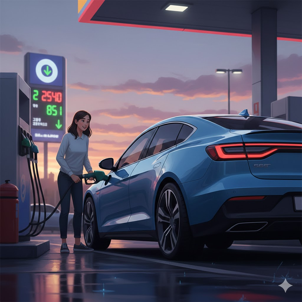 기름값 전망 10주 하락 끝! 국제유가 폭등 전 이번 주말 '풀주유'가 답인 이유