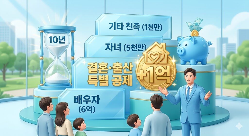 가족관계별 증여세